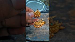 The Extraordinary Process Of Making Gold Jhumka Earrings 😱