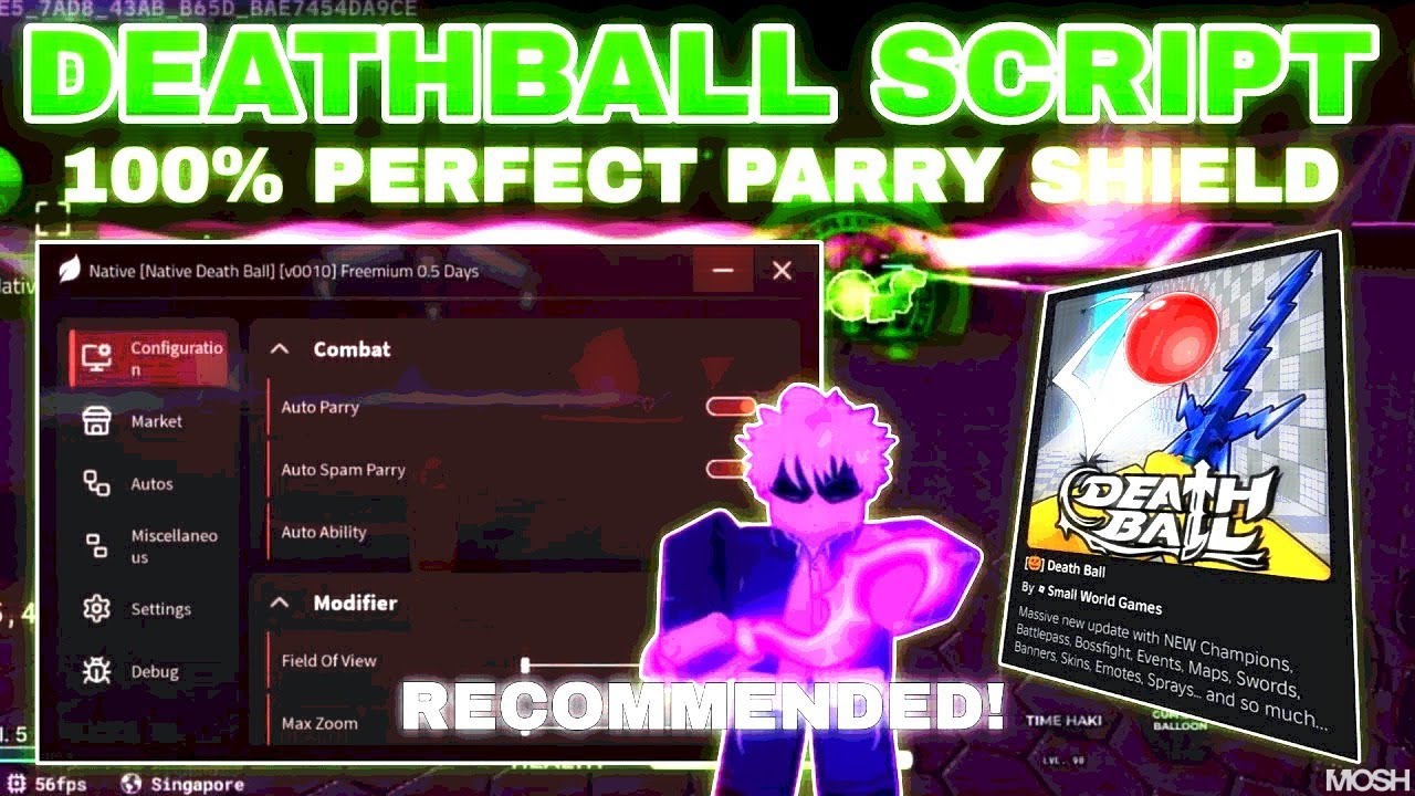 [New] Death Ball Script Pastebin The Best AutoParry | Always Win | 100% ...