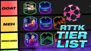 RANKING EVERY RTTK / ROAD TO THE KNOCKOUTS PLAYER! (TIER LIST) #FIFA22 ULTIMATE TEAM