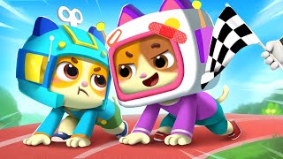 robot dance song dance with daddy nursery rhymes kids songs mimi and daddy