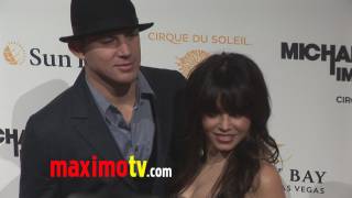 Channing Tatum & Jenna Dewan at Michael Jackson 