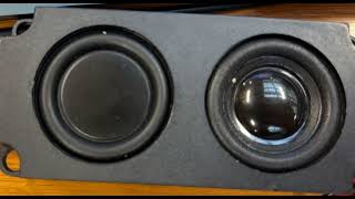 Variable Frequency Sawtooth Wave Speaker Output