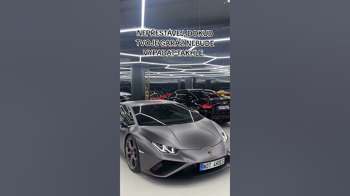Jaké je Vaše vysněné auto? 👀 #car #cars #dreamcar #garage #milionaire #motivation #foryou #youtube
