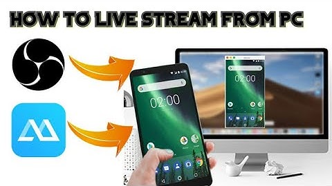 How to live stream on pc using | Apowermirror | obs studio