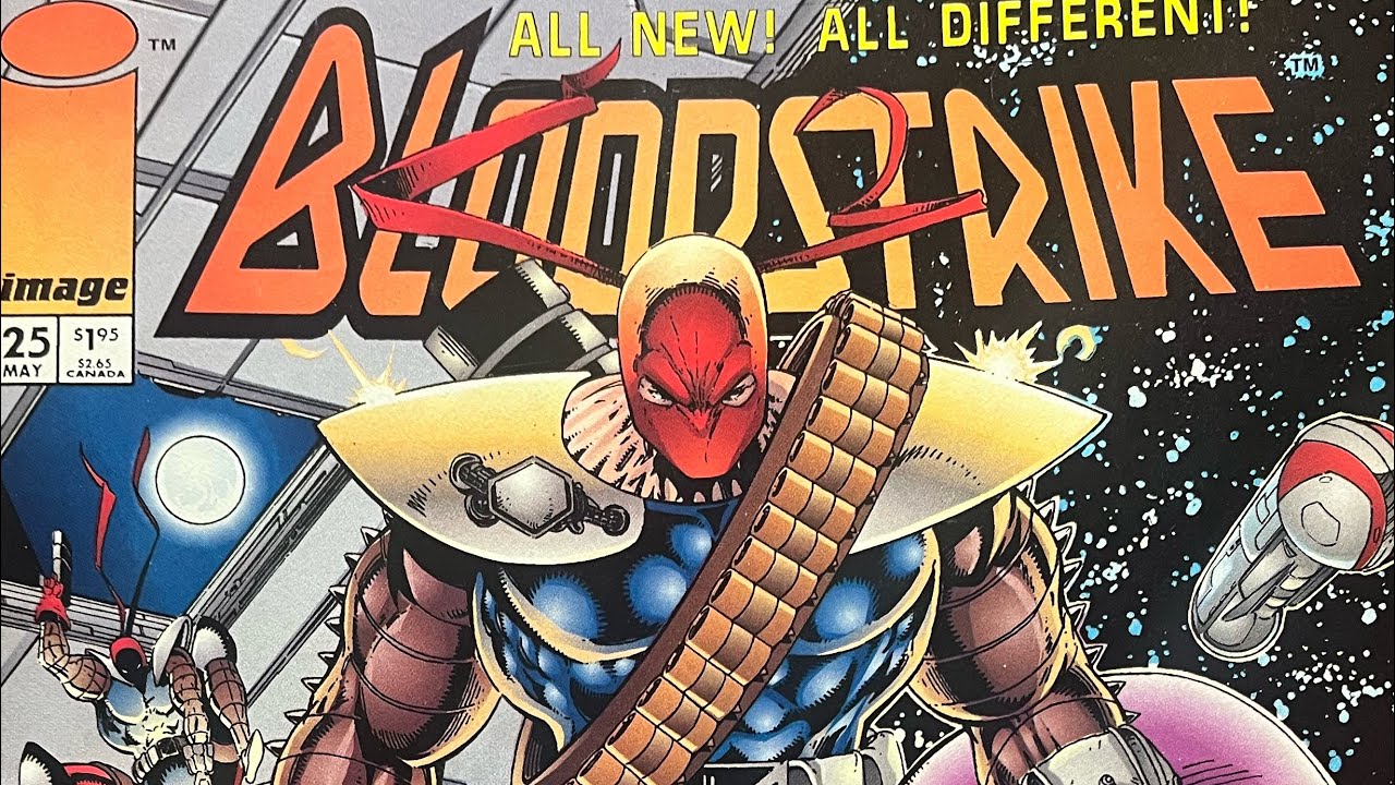Liefeld teams with FRAGA to make a BLOODSTRIKE comic. And.. its a comic alright 