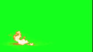 vfx gfx 3d model green screen 4k fire explosion 2