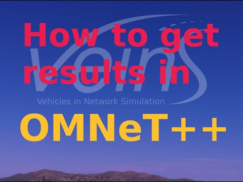 How to get results in OMNeT++