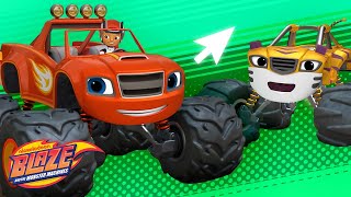 Blaze Steam Engine Monster Machine w/ AJ! | Science Game for Kids | Blaze and the Monster Machines screenshot 2