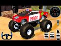 Juegos De Carros - Police Monster Trucks Impossible Driver#2 - Car Extreme Racing Car USA