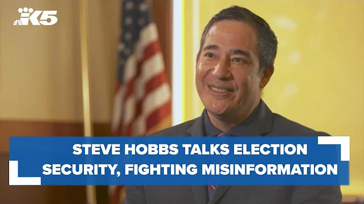 Incumbent Secretary of State Steve Hobbs talks ele...