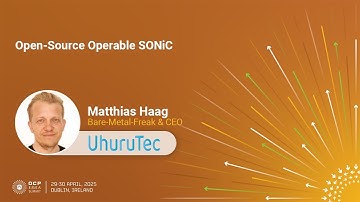 Open-Source Operable SONiC | OCP Dublin 2025