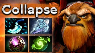 Коллапс на Шейкере, красивая командная дота! - Collapse Earthshaker 7.35 DOTA 2