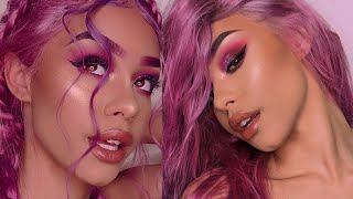 FULL face of MAKEUP REVOLUTION ft perfectlacewigs