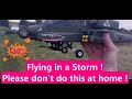 EACHINE APACHE AH-64 RC HELICOPTER IN A STORM !