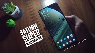MIUI 12 New Saturn Super Wallpapers On Any Android 8.0 Or Above ! screenshot 2