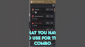 HOW TO LEARN COMBOS IN BDO #Shorts #tips