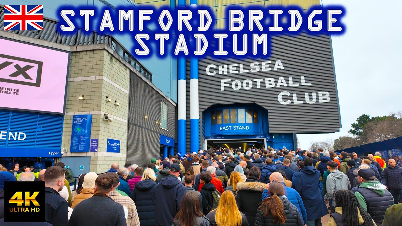 Stamford Bridge Stadium Matchday Atmosphere 🇬🇧 Chelsea's Home