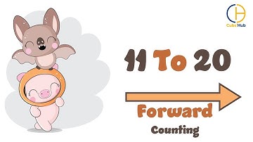 Counting Made Easy: Mastering 11-20 with Fun and Colourful Flashcards
