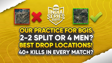 Tips For BGIS 🇮🇳 - In Game Qualifiers - Average Kills Required? - 2-2 Split Or 4 Men Push? - WANTED