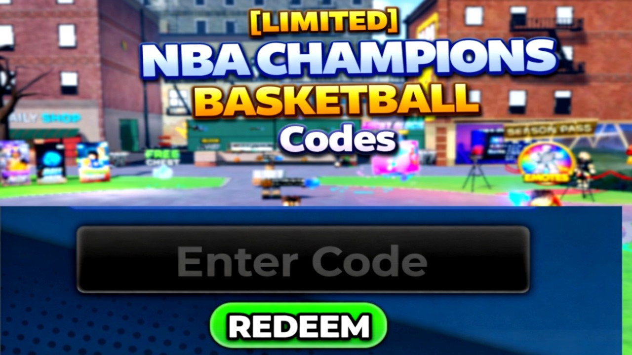 LIMITED NBA CHAMPIONS BASKETBALL Codes 2026 Roblox How To Activat 
