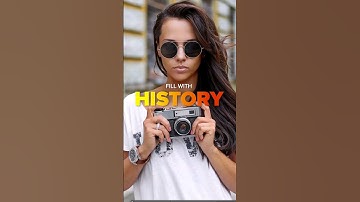 ⌨️ Photoshop Keyboard Shortcut To Fill with History