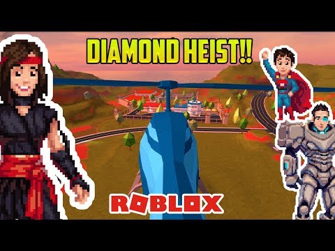Roblox: WE'RE IN THE DIAMOND STORE! HEIST FAIL