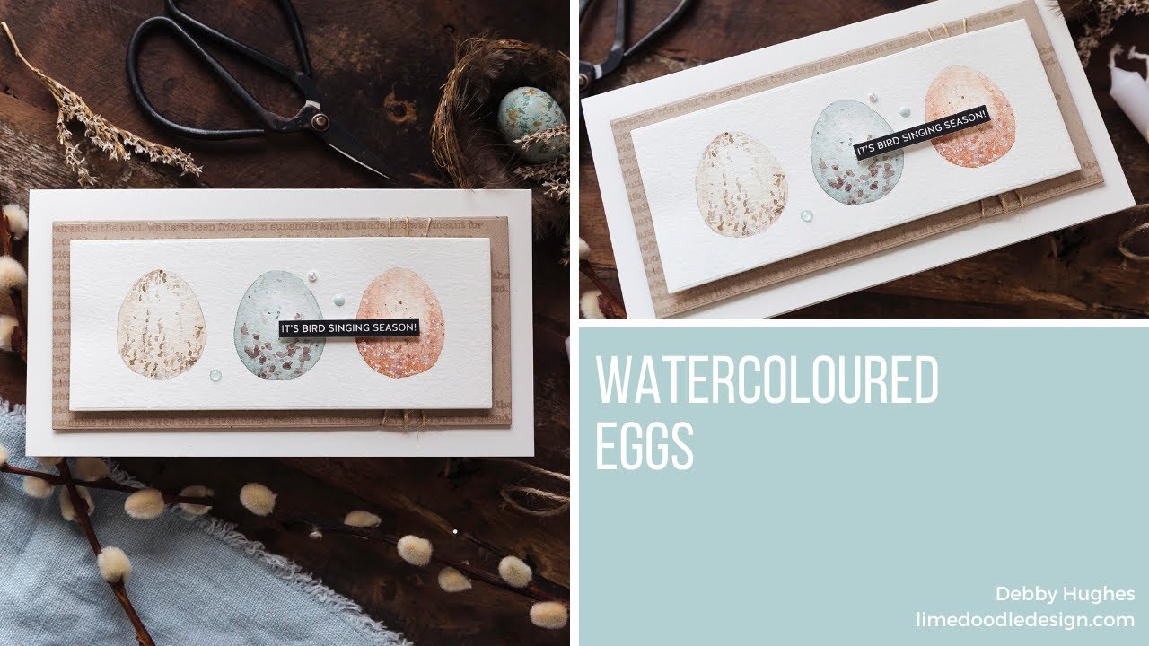 Watercoloured Eggs