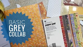 Bringing Back Basic Grey Collab - August - Journal Using 6x6