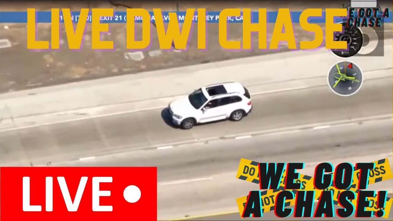 LIVE POLICE CHASE IN LA - YouTube