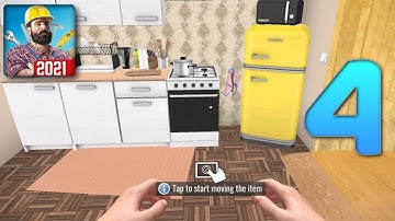 House Flipper Mobile - Walkthrough Gameplay Part 4 (iOS, Android)