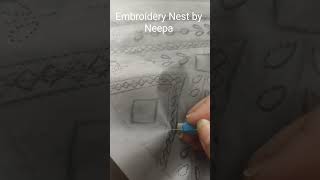 Beginners friendly Hand embroidery courses.How to punch design paper at home.