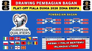 ! 2026 WORLD CUP EUROPE ZONE PLAYOFF DRAWING RESULTS - 2026 WORLD CUP