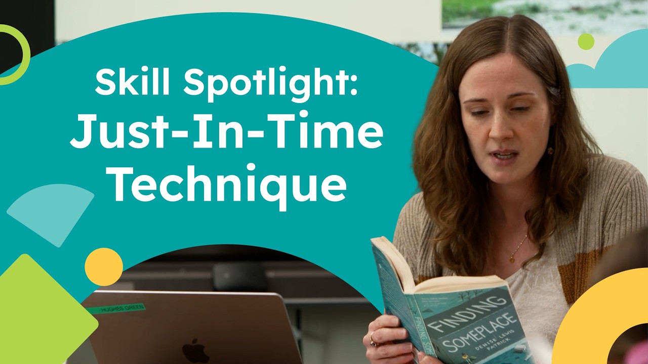 Video thumbnail for Skill Spotlight: Just-In-Time Technique