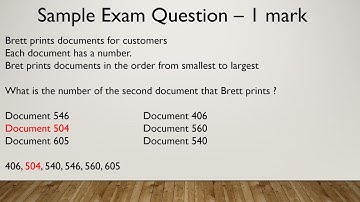 02 Ordering Numbers - Functional Skills Maths  Entry Level 3 - Edexcel