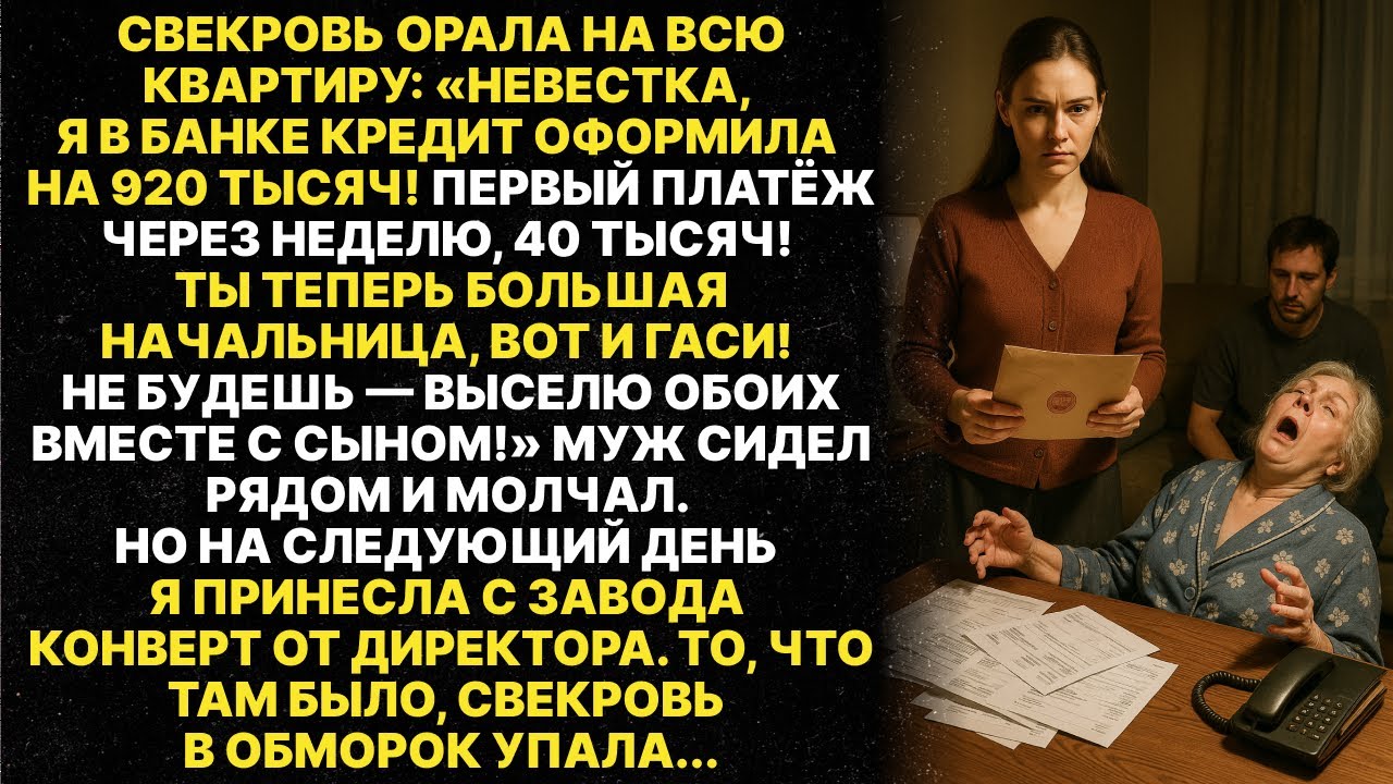 Свекровь требовала 40 тысяч. Конверт всё изменил