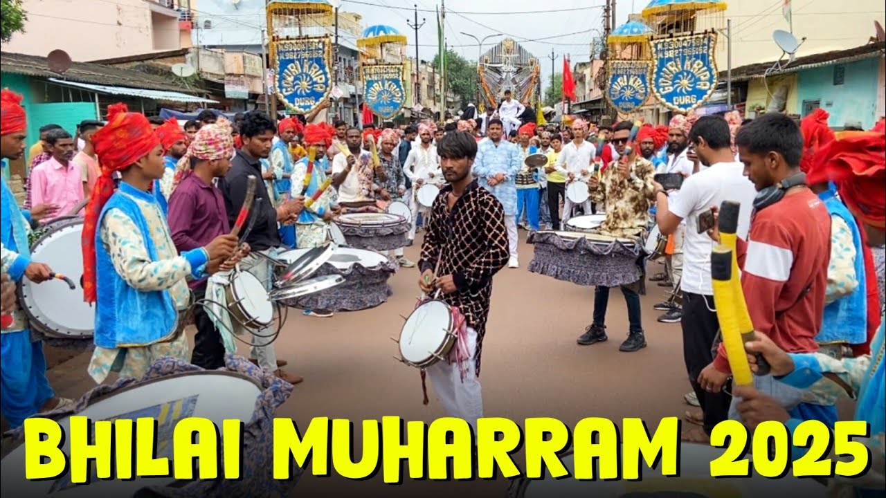 Bhilai Moharram Husaini Diwane Group Camp1 2025 | Gauri Kripa Dhumal Durg