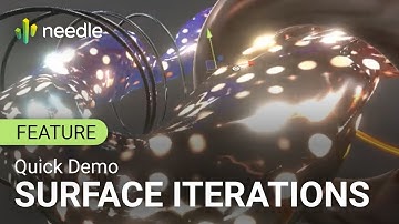 Shader Graph Markdown Sample - Surface Iterations