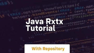 java rxtx tutorial