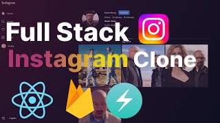 Build and Deploy Your Own Instagram App With React and Firebase | Full Tutorial