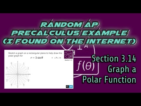 AP Precalculus Section