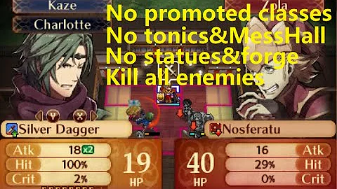 Lunatic Conquest C18 No promoted Classes&skills,Tonics,MessHall,statues #fireemblem #fireemblemfates