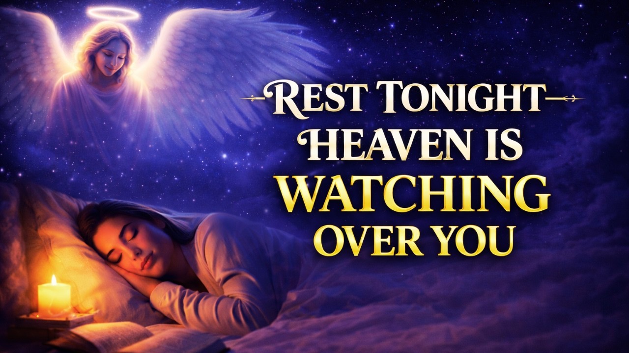 Rest Tonight — Heaven Is Watching Over You 🌙 Night Prayer for Protection & Deep Sleep
