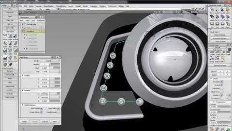 Alias Automotive 2014 Concept design and Product modeling - Path array