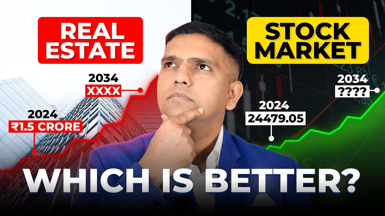 is-real-estate-better-than-stock-market-for-you-dr-amol-mourya-youtube