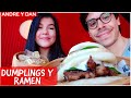 PRIMERA VEZ PROBANDO DUMPLINGS, RAMEN Y BAOS || KOI DUMPLING