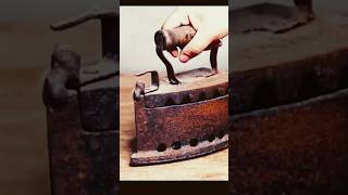 Dirty Rusty Iron Restored Like New!
