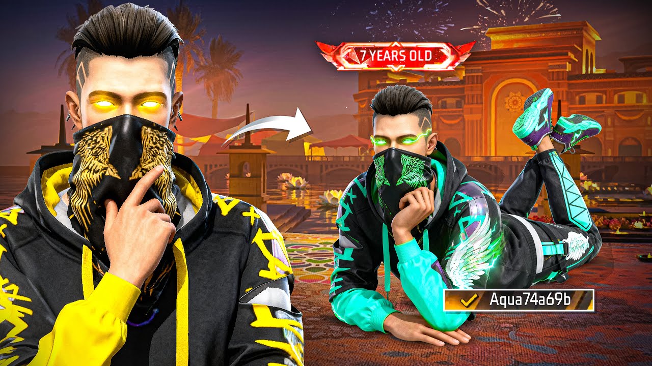 I FOUND MY 7 YEARS OLD FREE FIRE ID