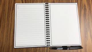 Elfinbook 2 0 Erasable Pen Notebook And App Youtube