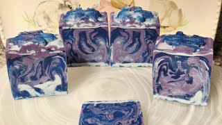 Using Fondant mats and rebatching Melt and pour #meltandpoursoap #soapmaking #justsoaps #swirls 