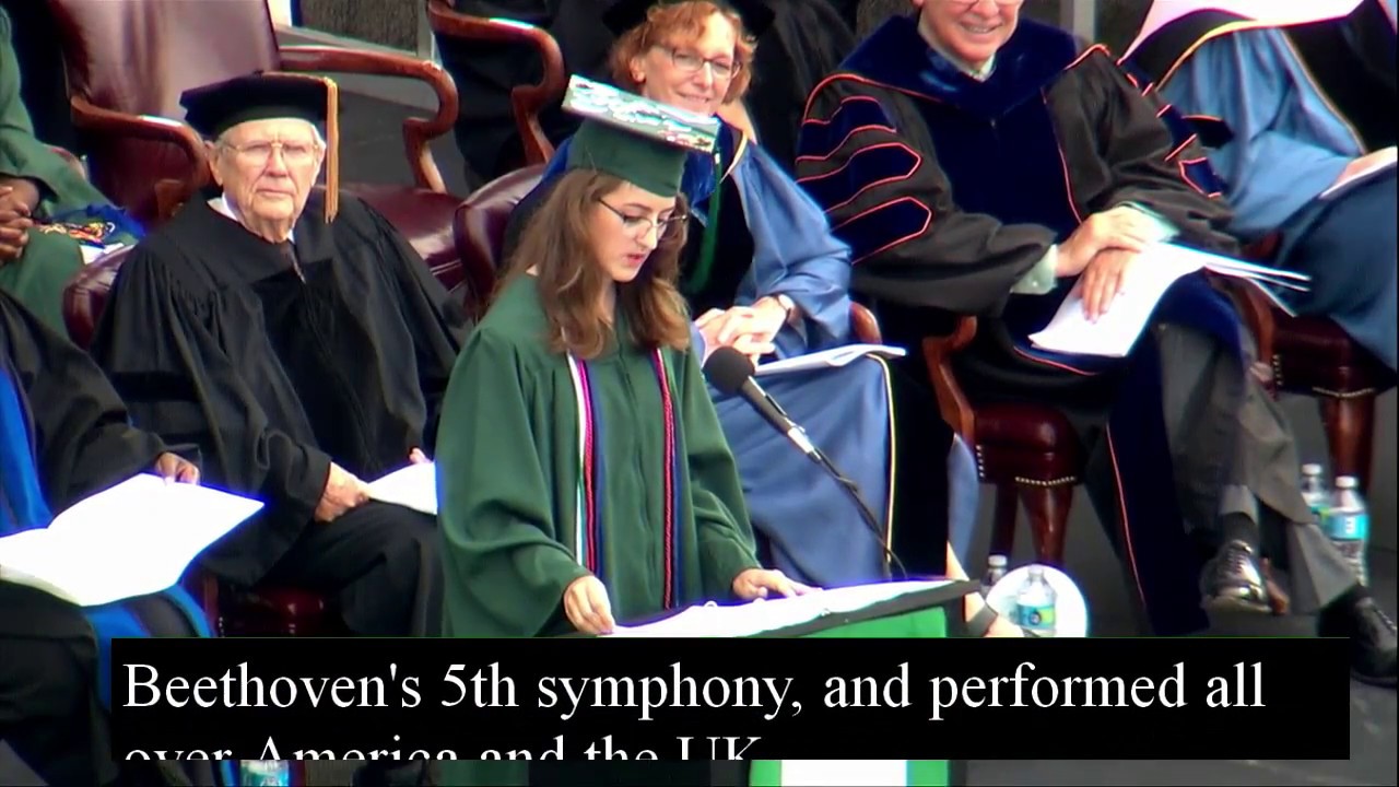 2017 Stetson Commencement: Chelsea Mariah Probus - YouTube